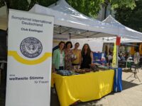 SI-Stand beim Schwörfest