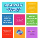 Mitmischen – meine Farbe für Demokratie