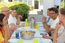 Erfahrungsaustausch bei Kaiserschmarrn